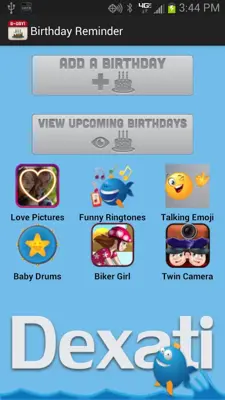 Birthday Reminder android App screenshot 0